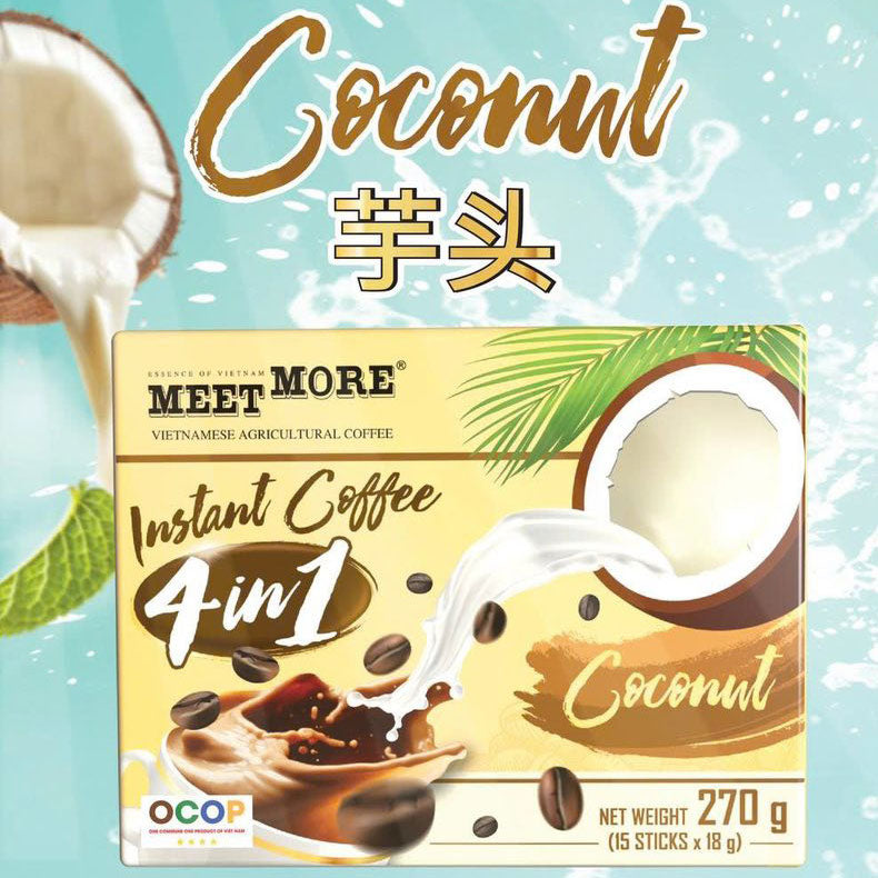 Coconut Coffee BOX - 15 Packs